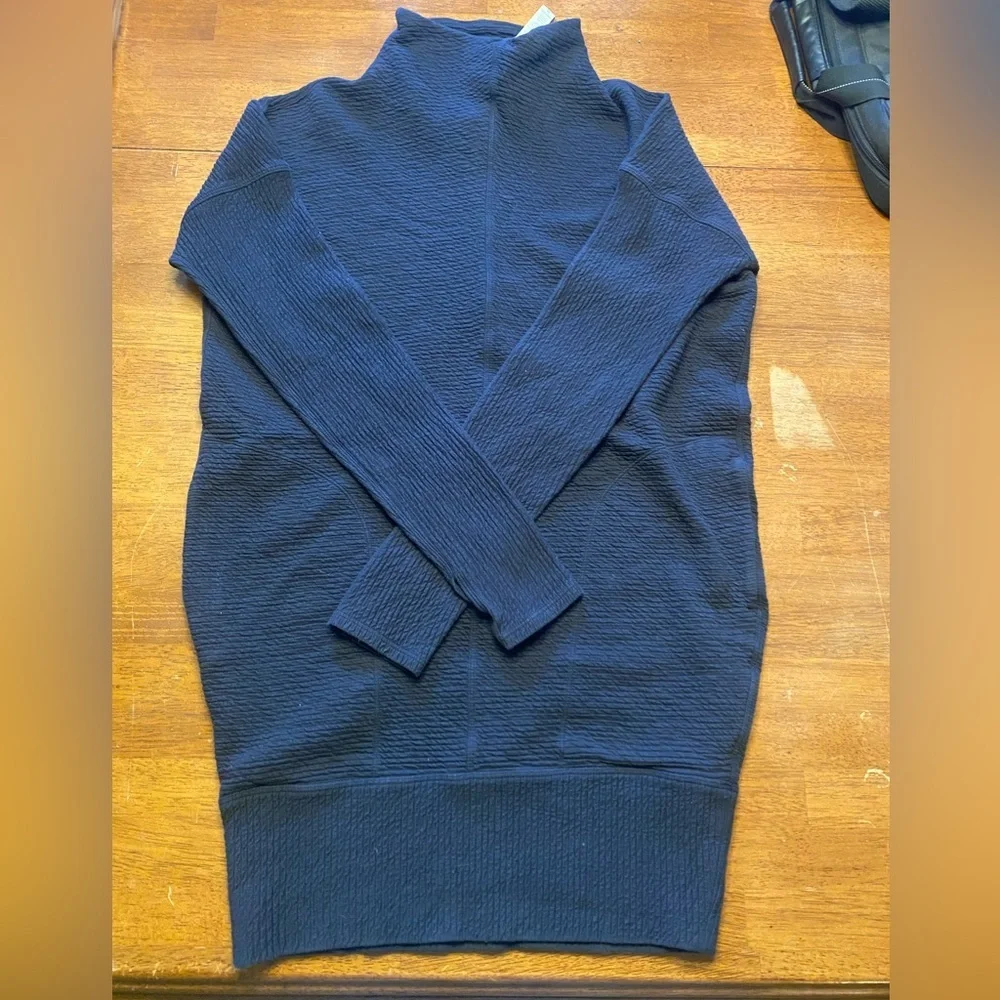 lululemon athletica Dark Gray Call For Cozy Dress 6